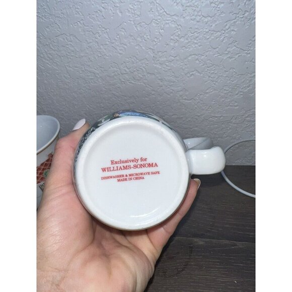 Williams Sonoma Christmas Tree Mug NEW 1 Of 2 Mugs Holiday Xmas Large - Picture 6 of 8